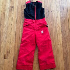 Spyder snowbib snowpants boys 5 yrs old